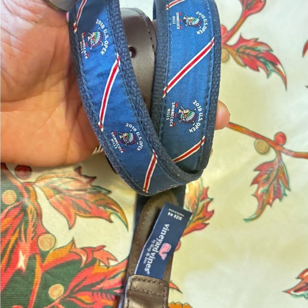 Vineyard Vines belt commemorating the 2018 U.S. shinnecock hills - Picture 5 of 10